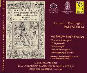 Pochette de Missarum Liber Primus de Giovanni Pierluigi da Palestrina