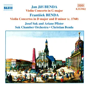 Pochette de Violin Concerto in G major / Violin Concertos in D major and D minor de Josef Suk - Christian Benda