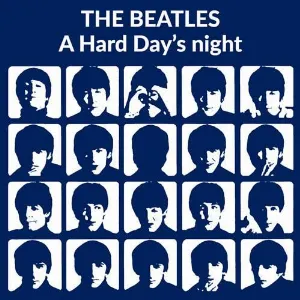 Pochette de A Hard Day's Night de The Beatles