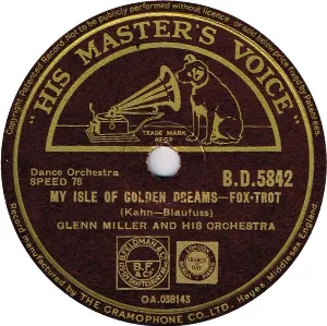 Pochette de My Isle of Golden Dreams / Ciri-Biri-Bin de Glenn Miller and His Orchestra