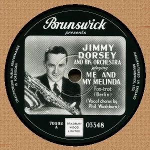 Pochette de Me and My Melinda / Jersey Bounce de Jimmy Dorsey and His Orchestra