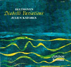 Pochette de Diabelli variations de Julius Katchen