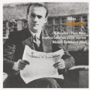 Pochette de 16 Melodies / Piano Music de Nikos Skalkottas