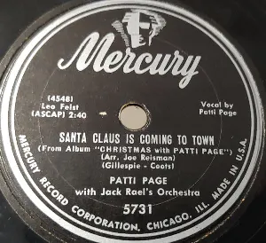 Pochette Santa Claus Is Coming to Town / Silent Night