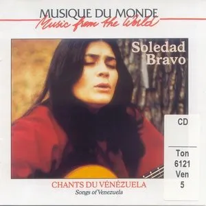 Pochette de Chants du Vénézuela de Soledad Bravo
