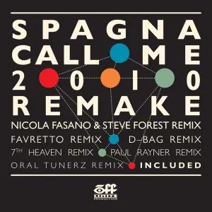 Pochette de Call Me 2010 Remake de Ivana Spagna