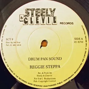 Pochette de Drum Pan Sound de Reggie Stepper