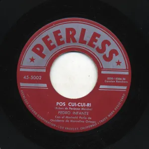 Pochette de Pos cui-cui-ri / Doscientas horas de vuelo de Pedro Infante