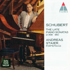 Pochette The Late Piano Sonatas, D 958 - 960