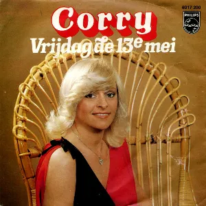 Pochette de Vrijdag de 13e mei / Op dat warme strand de Corry Konings