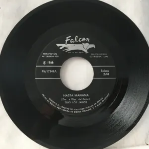 Pochette de Fue tuya la culpa / Hasta mañana de Trío Los Jaibos