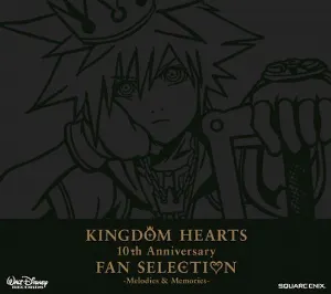 Pochette de KINGDOM HEARTS 10th Anniversary FAN SELECTION -Melodies & Memories- de Takeharu Ishimoto - Yoko Shimomura - Hikaru Utada