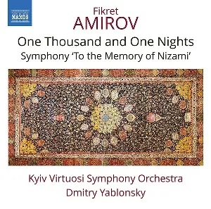 Pochette de One Thousand and One Nights / Symphony "To the Memory of Nizami" de Dmitry Yablonsky