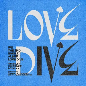 Pochette de LOVE DIVE de IVE