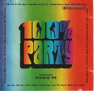 Pochette de 100% Party de Studio 99