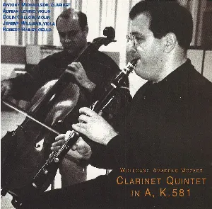 Pochette Clarinet Quintet in A, K. 581
