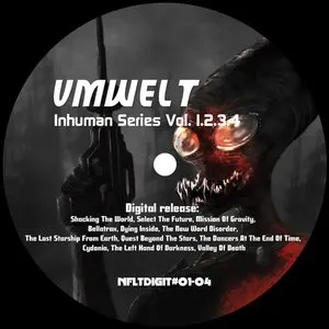 Pochette de Inhuman Series Vol. 1 / 2 / 3 / 4 de Umwelt