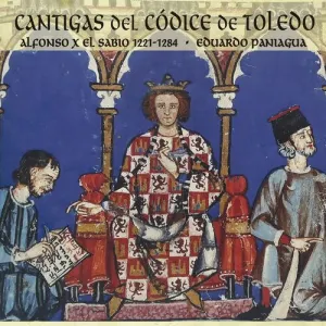 Pochette de Cantigas del Códice de Toledo de Eduardo Paniagua - Música Antigua - Alfonso X el Sabio