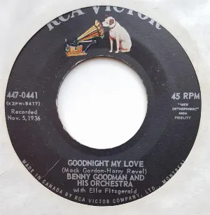 Pochette de Goodnight My Love / One O'Clock Jump de Benny Goodman and His Orchestra