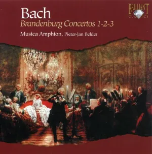 Pochette de Brandenburg Concertos 1-2-3 de Johann Sebastian Bach - Pieter-Jan Belder
