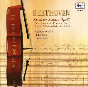 Pochette de Kreutzer Sonata Op. 47 de Ludwig van Beethoven - Raphael Wallfisch