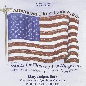 Pochette de American Flute Concertos de Virgil Thomson - Paul Freeman - Český národní symfonický orchestr