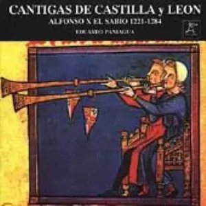 Pochette de Cantigas de Castilla y León de Eduardo Paniagua - Alfonso X el Sabio