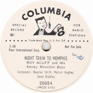 Pochette de Night Train to Memphis / Take Me Back to Tulsa de Bob Wills and His Texas Playboys