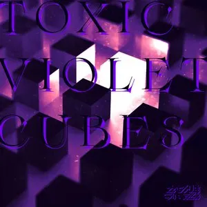 Pochette de Toxic Violet Cubes de Camellia
