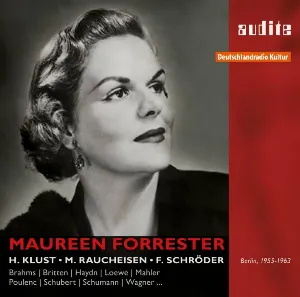 Pochette de Berlin, 1955-1963 de Robert Schumann - Benjamin Britten - Francis Poulenc - Carl Loewe - Gustav Mahler - Joseph Haydn - Johannes Brahms - Maureen Forrester - Richard Wagner - Franz Schubert