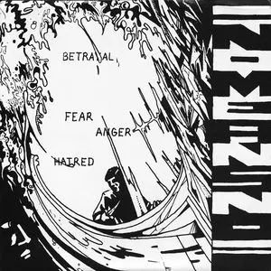 Pochette de Betrayal Fear Anger Hatred de NoMeansNo