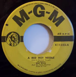 Pochette de A Red Hot Needle / Trouble, Trouble Blues de Bob Wills and His Texas Playboys