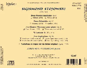 Pochette de Music for Piano de Jonathan Plowright