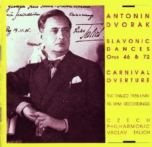 Pochette Slavonic Dances, Opus 46 & 72, Carnival Overture