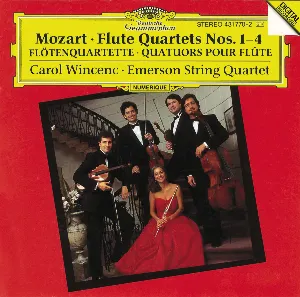 Pochette Flute Quartets nos. 1-4