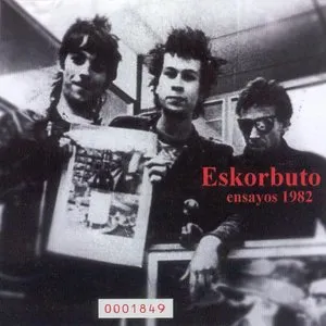 Pochette de Ensayos 1982 de Eskorbuto