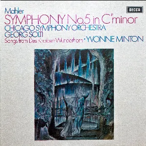 Pochette Symphony no. 5 in C-sharp minor / Songs From 