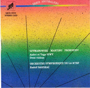 Pochette de Deux violons de Sergei Prokofiev - Bohuslav Martinů - Karol Szymanowski