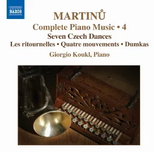 Pochette de Complete Piano Music 4 de Giorgio Koukl - Bohuslav Martinů