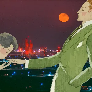 Pochette de Man and His Salad de Yukiga Futte Uresii