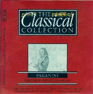 Pochette de The Classical Collection 43: Paganini: Instrumental Classics de Niccolò Paganini