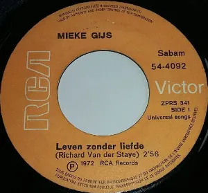 Pochette de Leven zonder liefde / Fijn dat jij er bent de Mieke