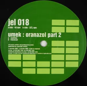 Pochette de Oranazol Part 2 de Umek