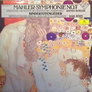 Pochette de Symphonie No. 7 - Kindertotenlieder de Dietrich Fischer‐Dieskau - Symphonieorchester des Bayerischen Rundfunks - Gustav Mahler - Karl Böhm - Berliner Philharmoniker - Rafael Kubelík