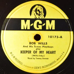 Pochette de Keeper of My Heart / I'll Have Somebody Else de Bob Wills and His Texas Playboys