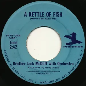 Pochette de A Kettle of Fish / Carry Me Home de “Brother” Jack McDuff