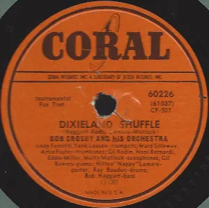 Pochette de Dixieland Shuffle / Come Back Sweet Papa de Bob Crosby and His Orchestra
