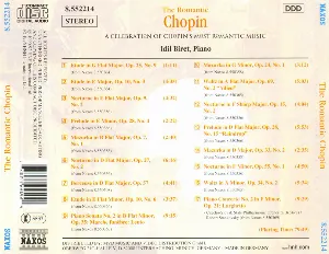 Pochette The Romantic Chopin: A Celebration of Chopin’s Most Romantic Music