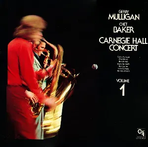 Pochette de Carnegie Hall Concert - Volume 1 de Chet Baker