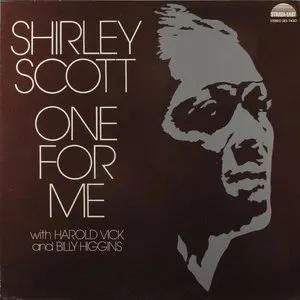Pochette de One for Me de Shirley Scott
